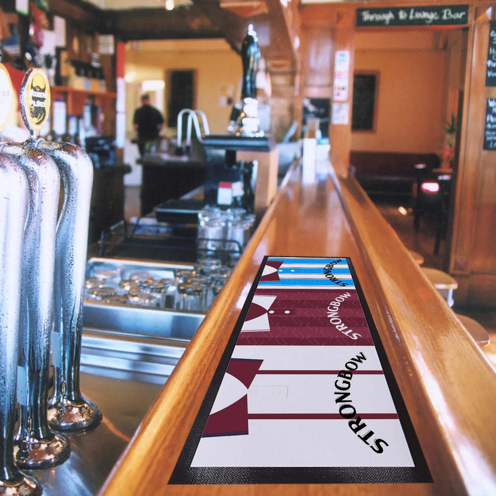Heart of Midlothian Retro Retro Football Shirts - Personalised Bar Runner