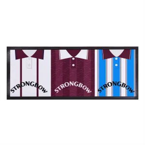 Heart of Midlothian Retro Retro Football Shirts - Personalised Bar Runner