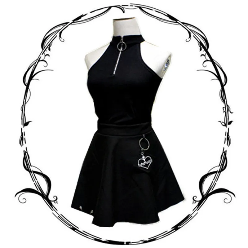 High Neck Zip Vest ER5750