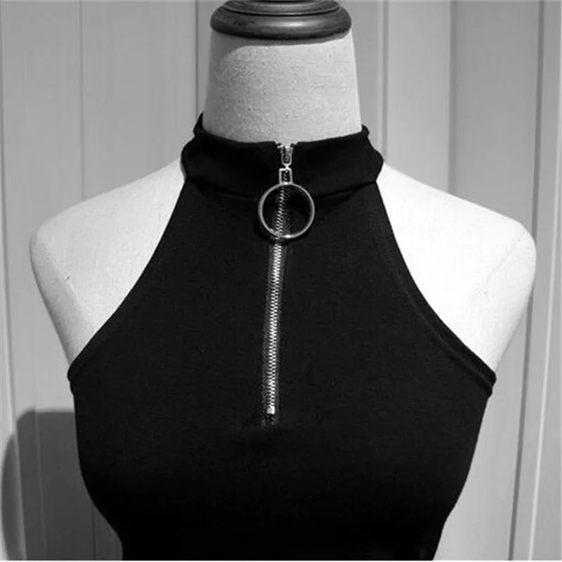 High Neck Zip Vest ER5750