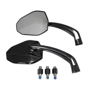 Highsider Victory Mirrors Black (pair)