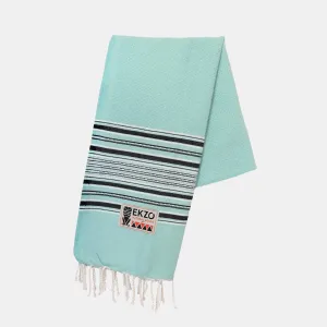 Honeycomb Icy Blue - Beach Towel