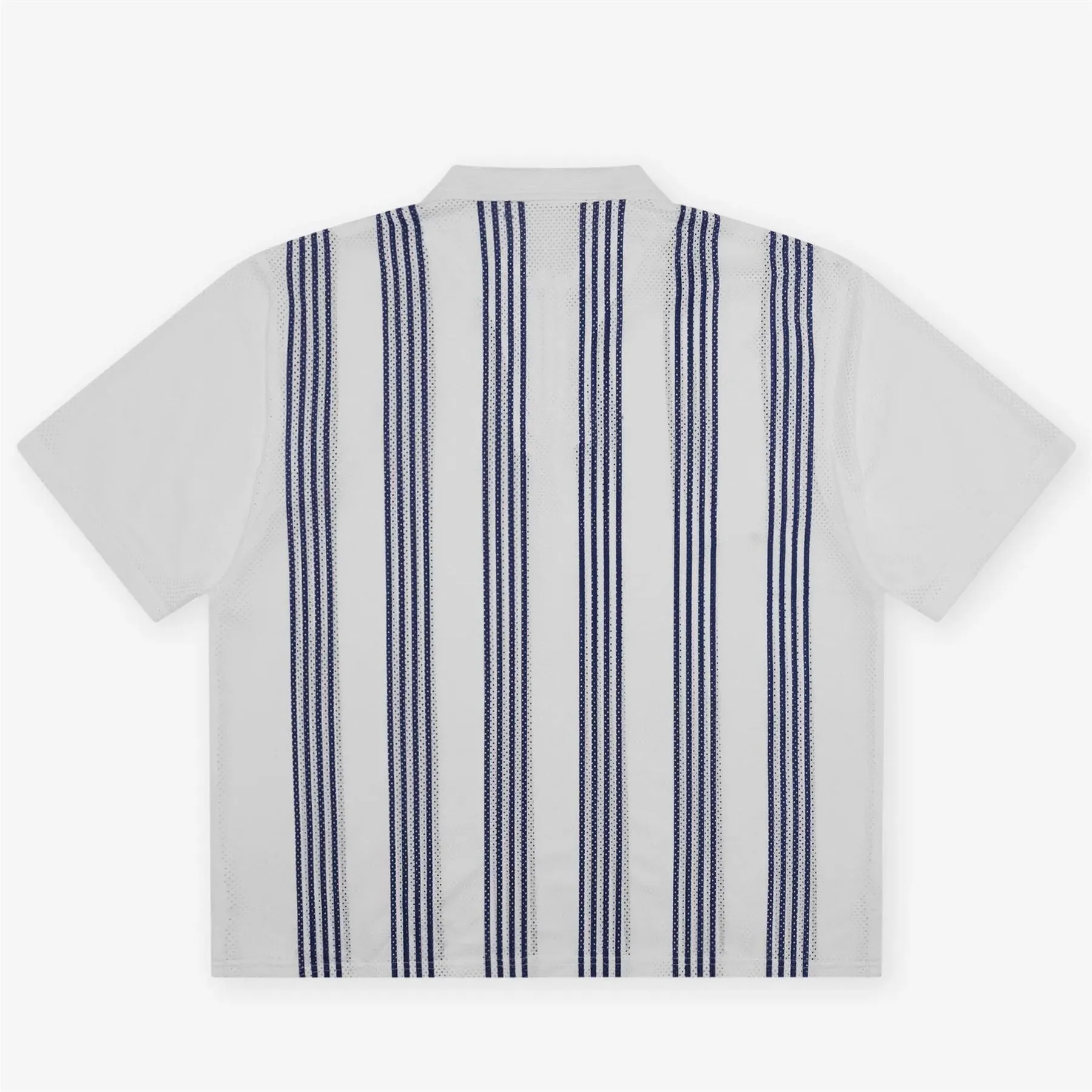 Howards Mesh Zip Polo White/Purple