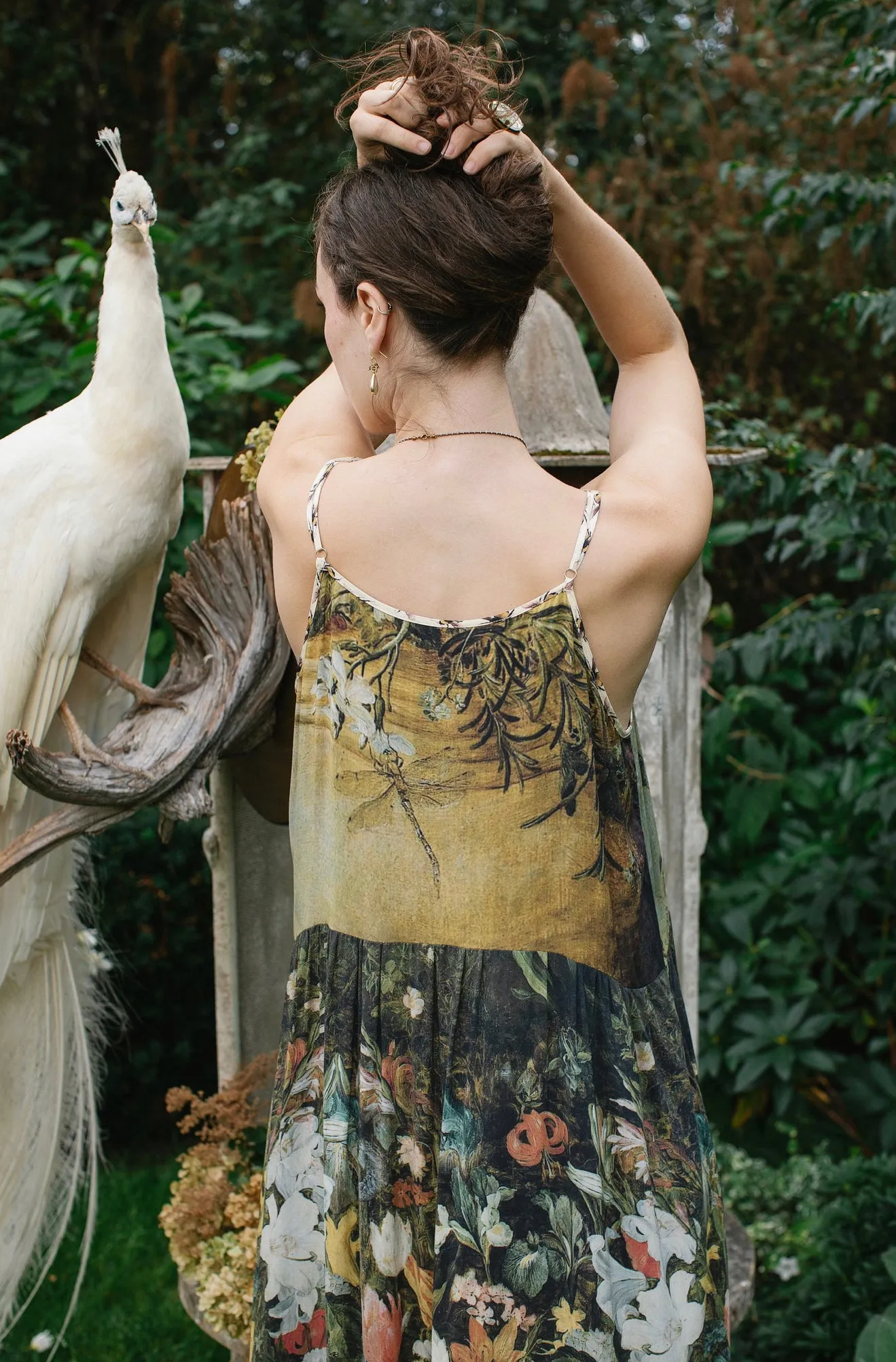 I Dream in Flowers Slip Dress
