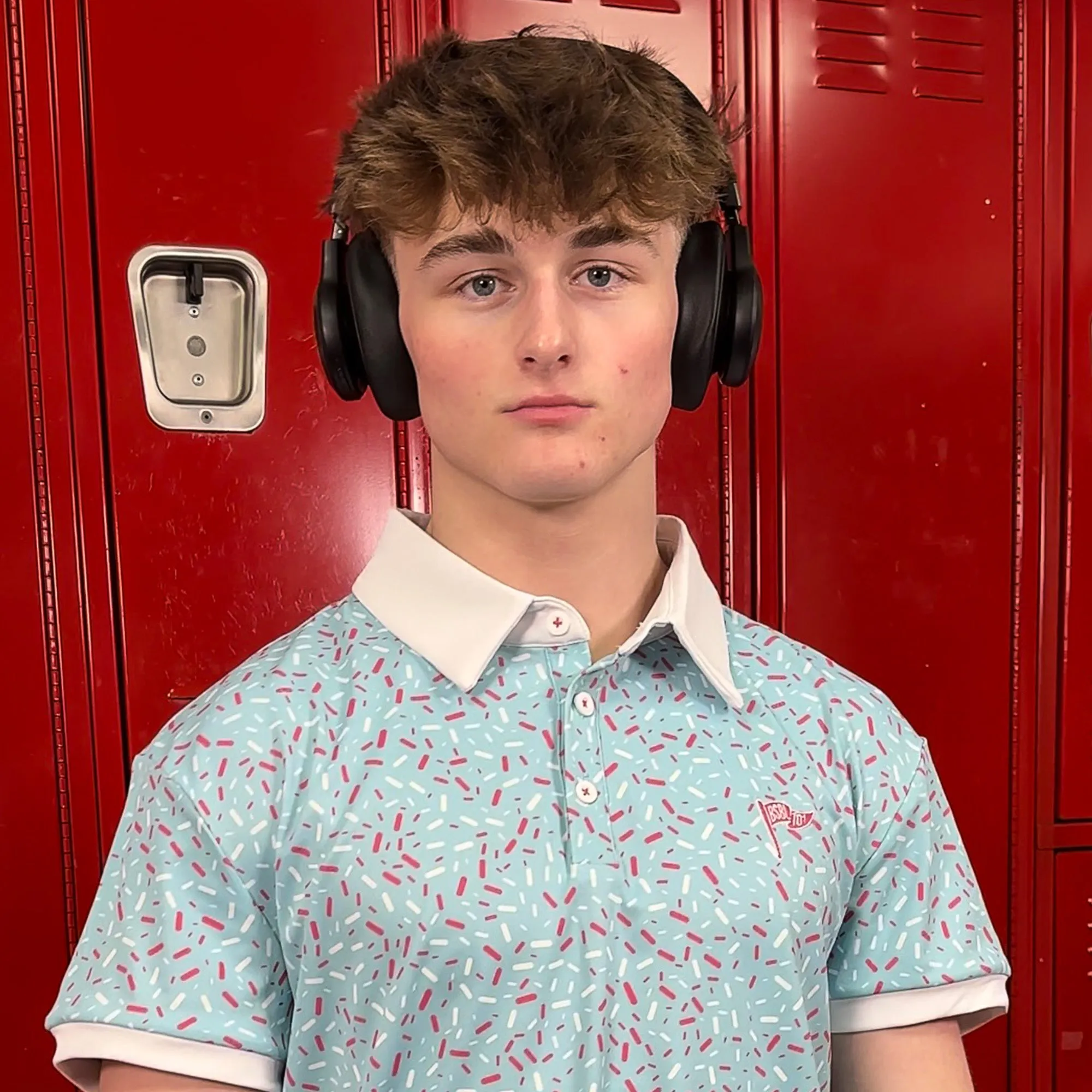 Ice Cream Two-Tone Polo - Cotton Candy