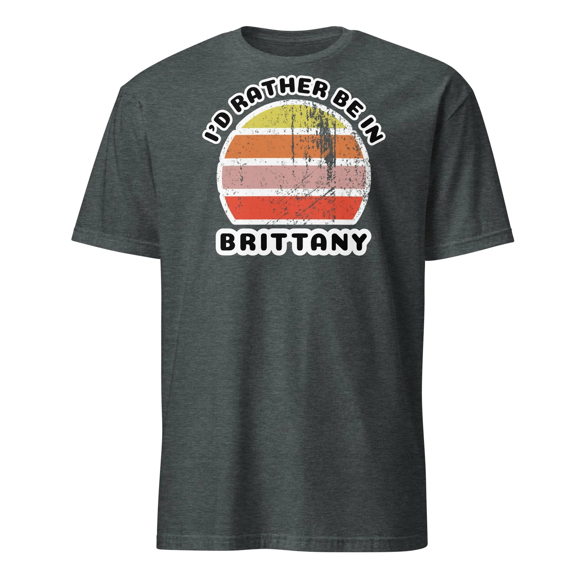 I'd Rather Be in Brittany Vintage Style T-Shirt