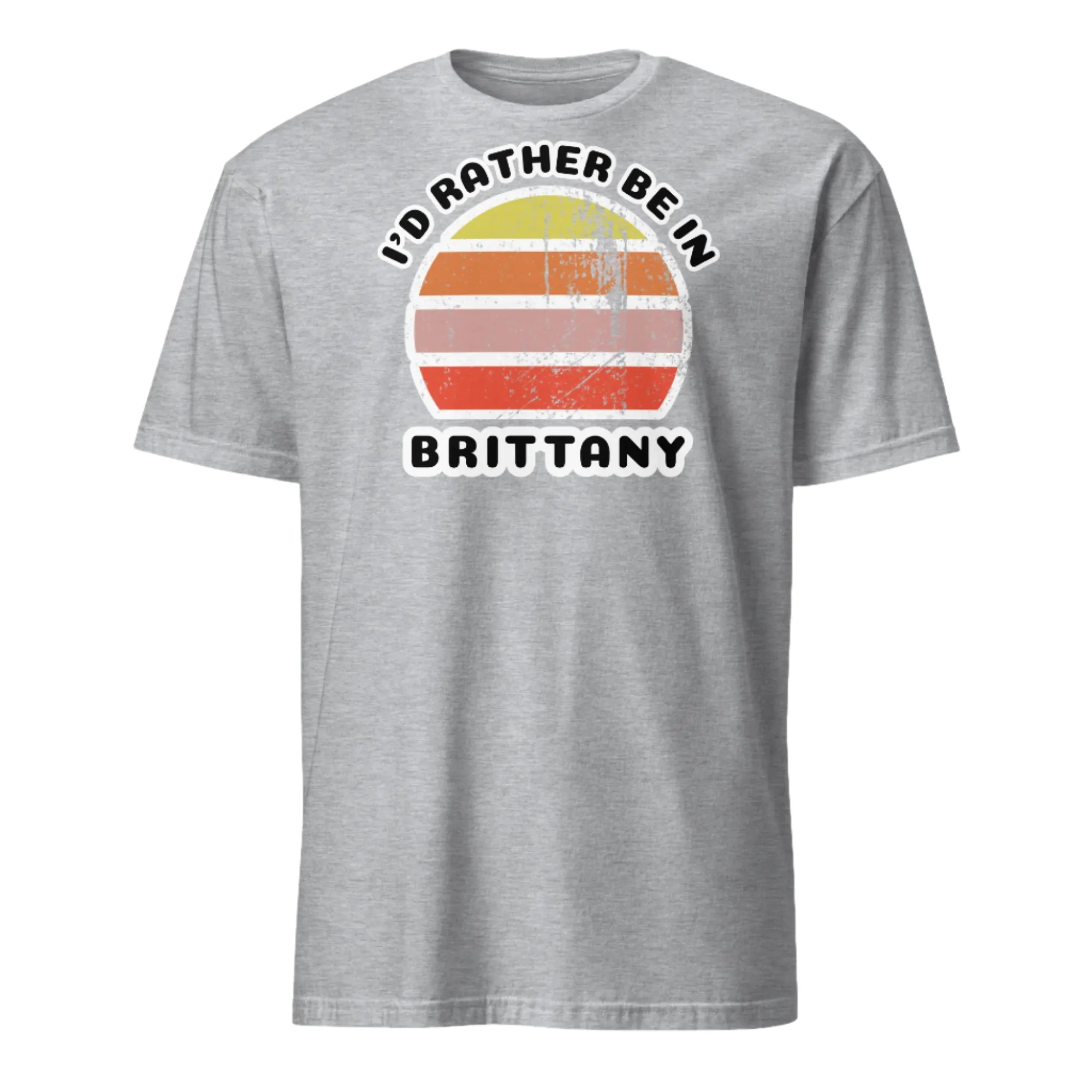 I'd Rather Be in Brittany Vintage Style T-Shirt
