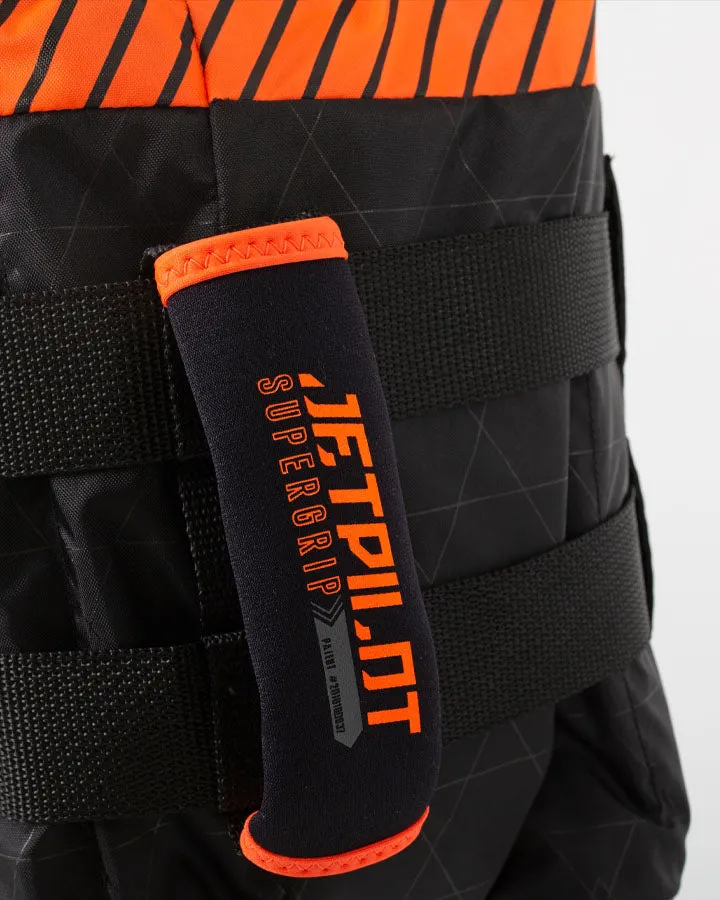 Jetpilot Helium F/E Mens Nylon Life Jacket - Black/Orange