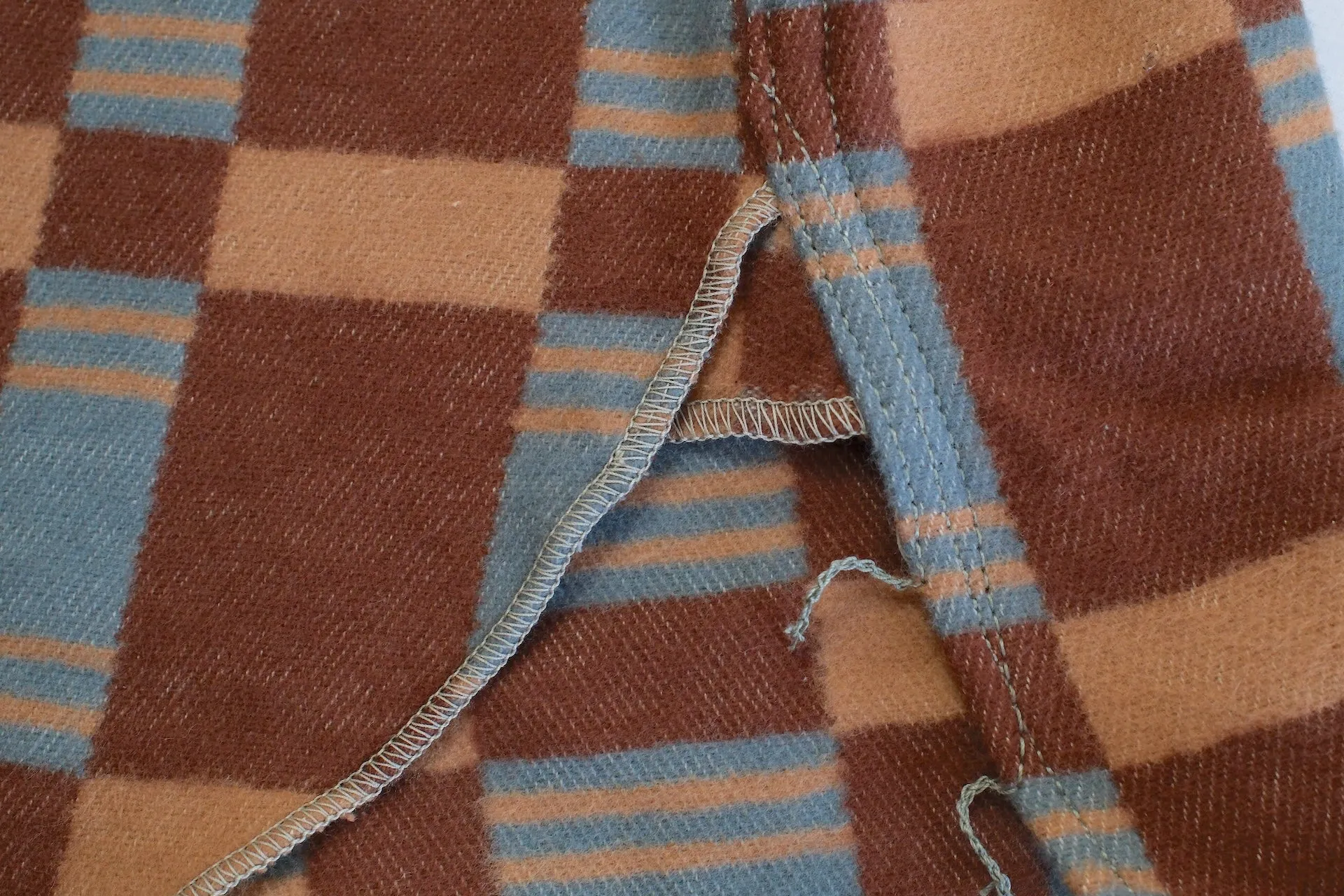 John Gluckow X Warehouse 13oz "The Heater" Heavyweight Flannel Workshirt (Brown)