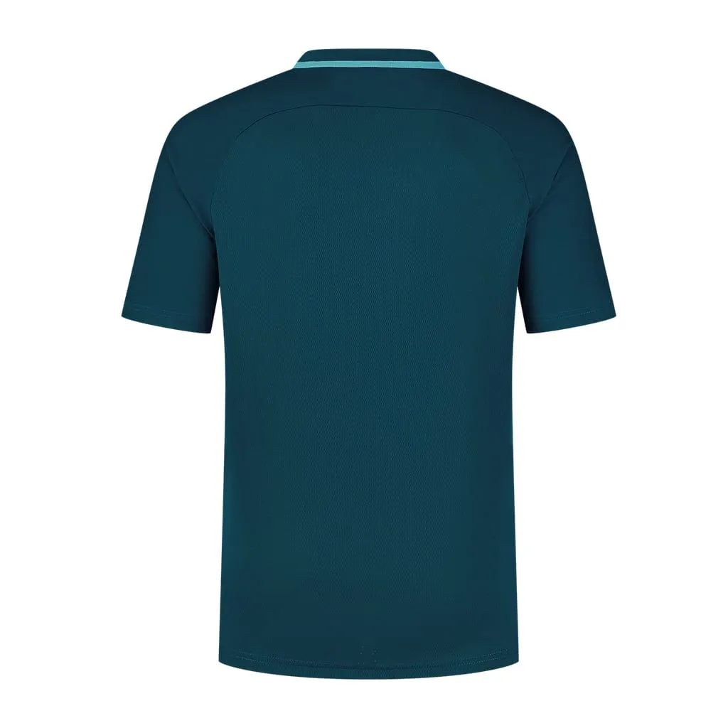 K-Swiss Tac Hypercourt Mesh Crew 2 Badminton T-Shirt - Blue Opal