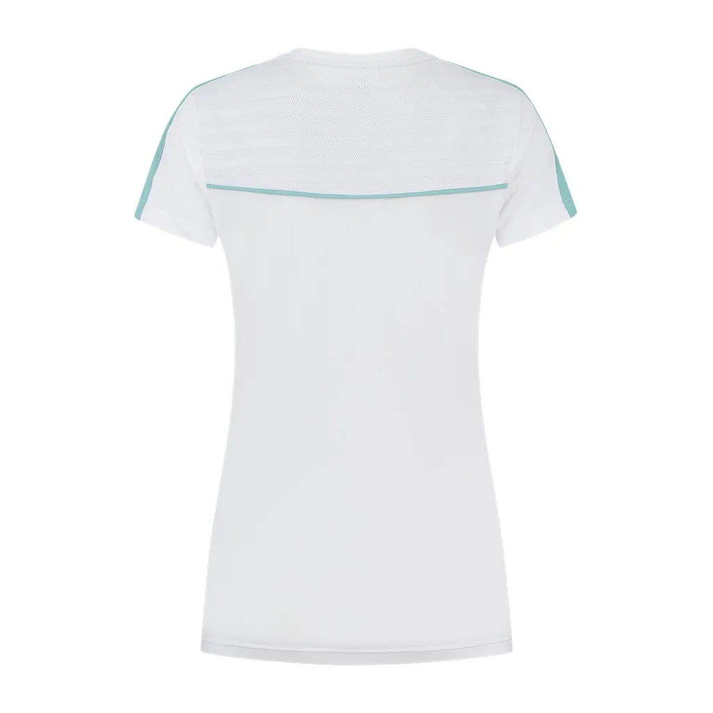 K-Swiss Tac Hypercourt Round Neck Badminton Top 2 - White