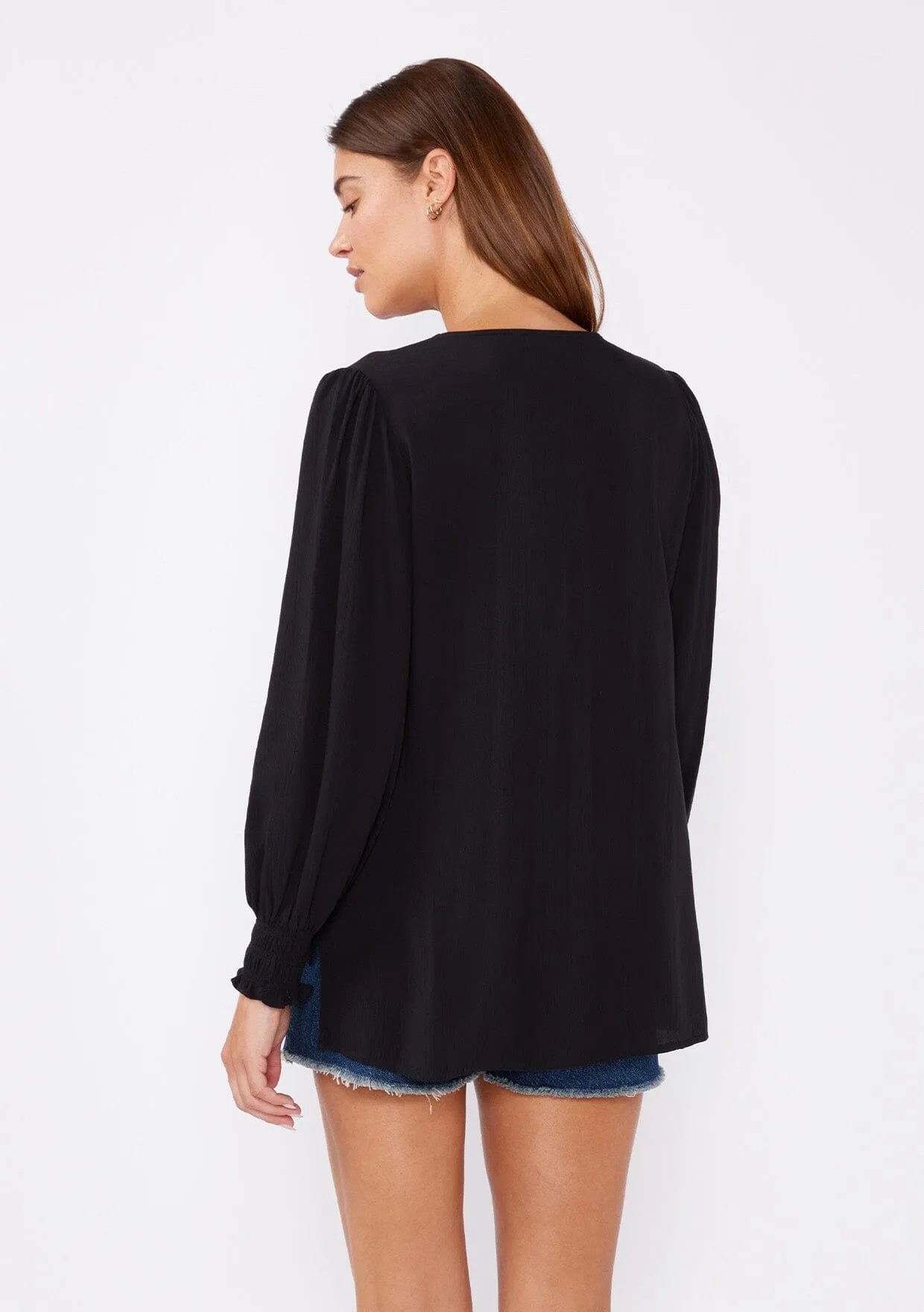 Kasia Button Front Blouse