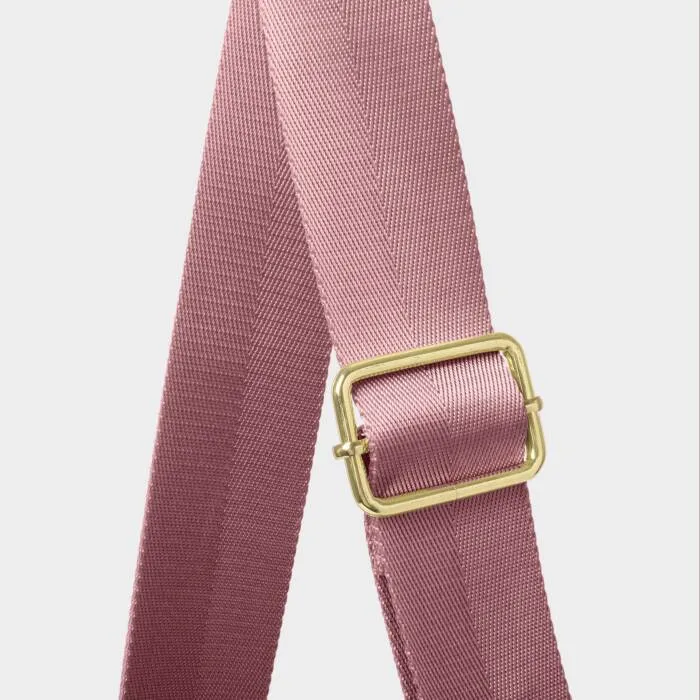 Katie Loxton Nylon-Luxe Sling Shoulder Bag Deep Rose