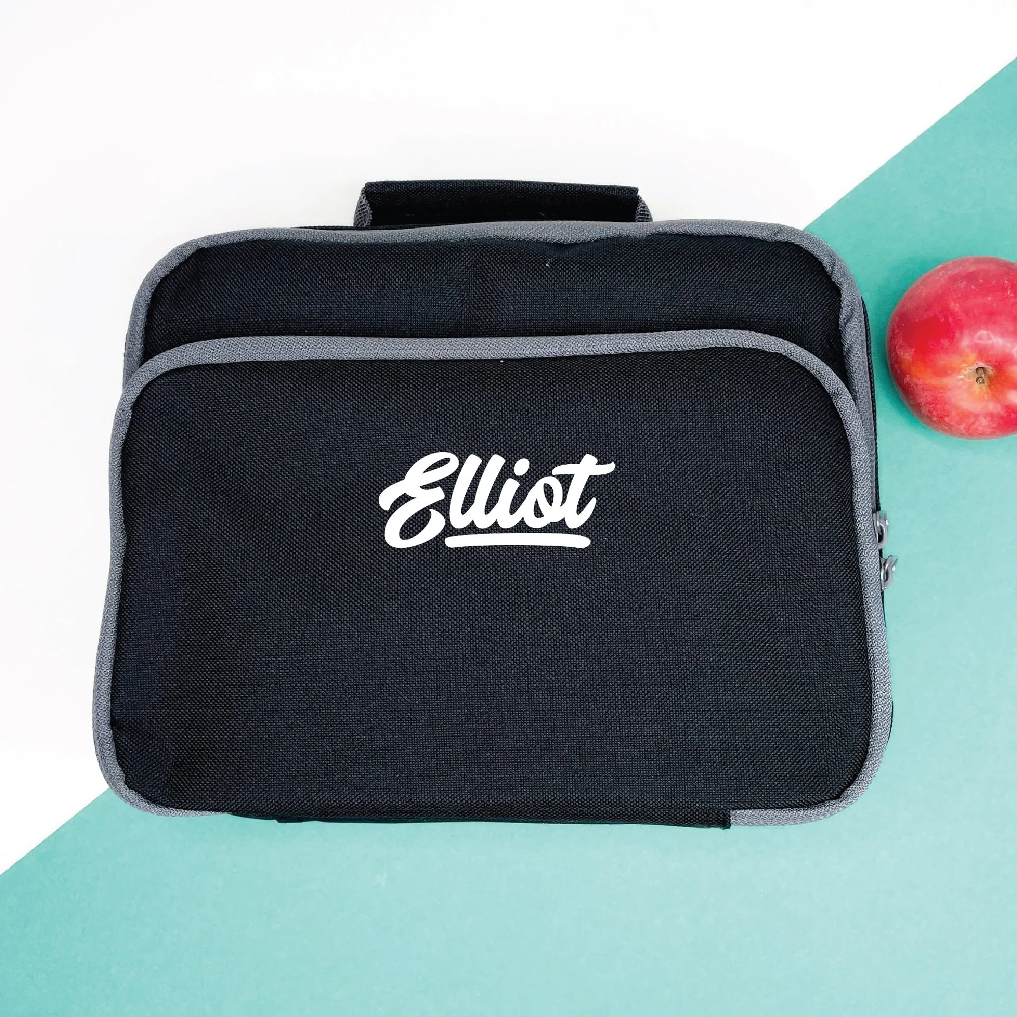 Kids Personalised Retro Style Lunch Box