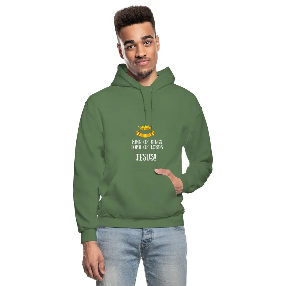 King of Kings, Unisex Adult Gildan Heavy Blend Hoodie