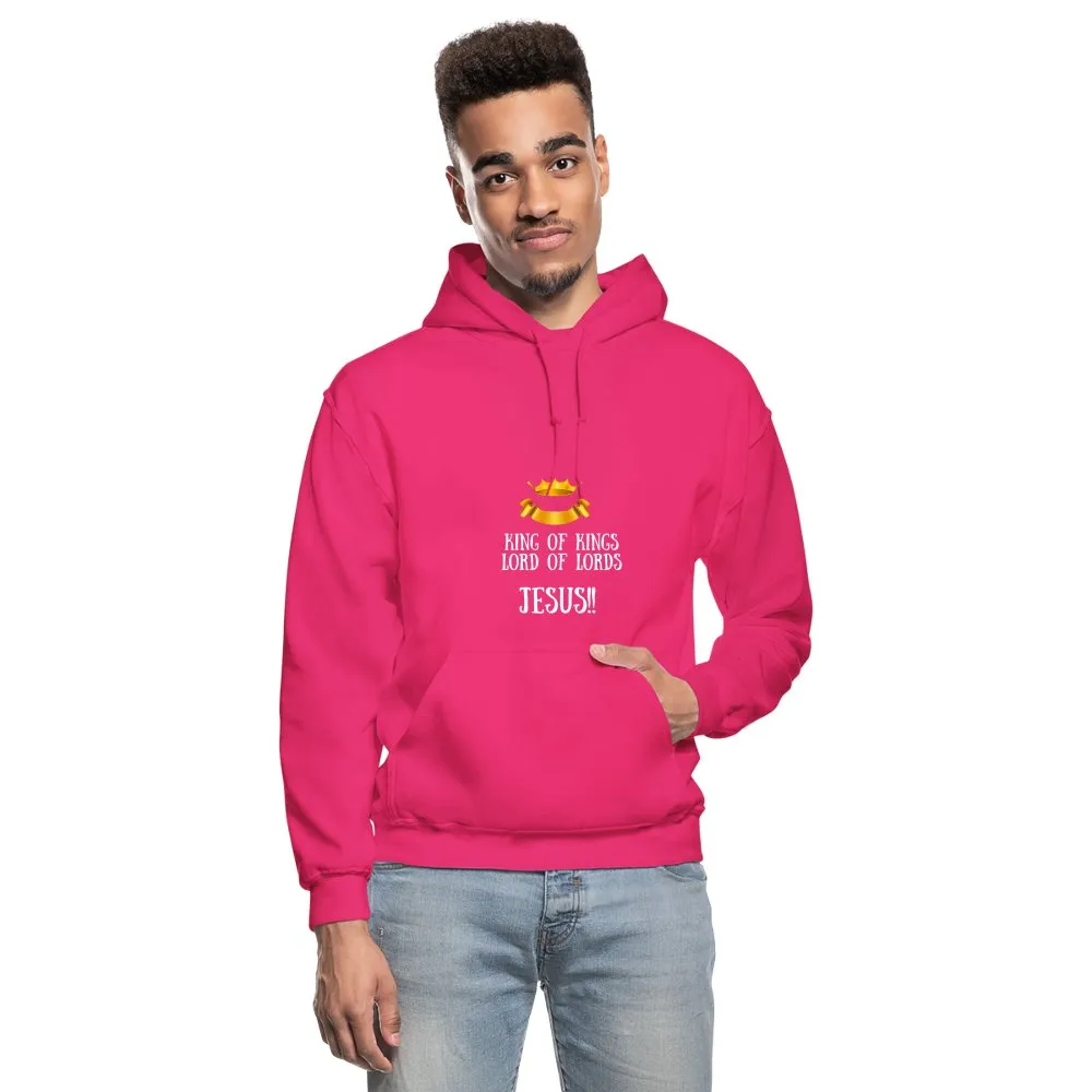 King of Kings, Unisex Adult Gildan Heavy Blend Hoodie
