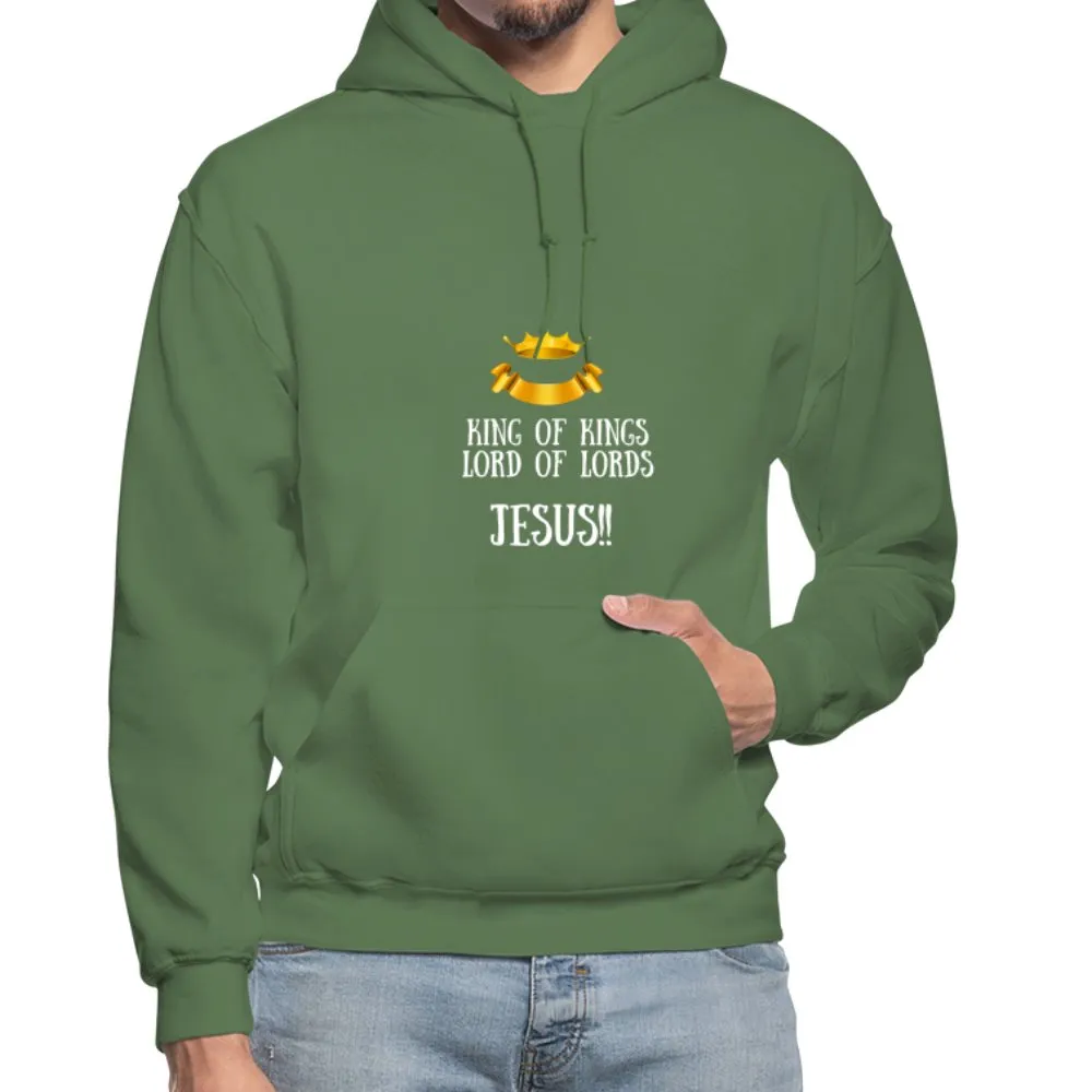 King of Kings, Unisex Adult Gildan Heavy Blend Hoodie