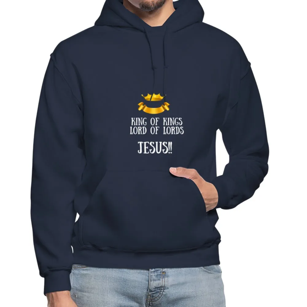King of Kings, Unisex Adult Gildan Heavy Blend Hoodie