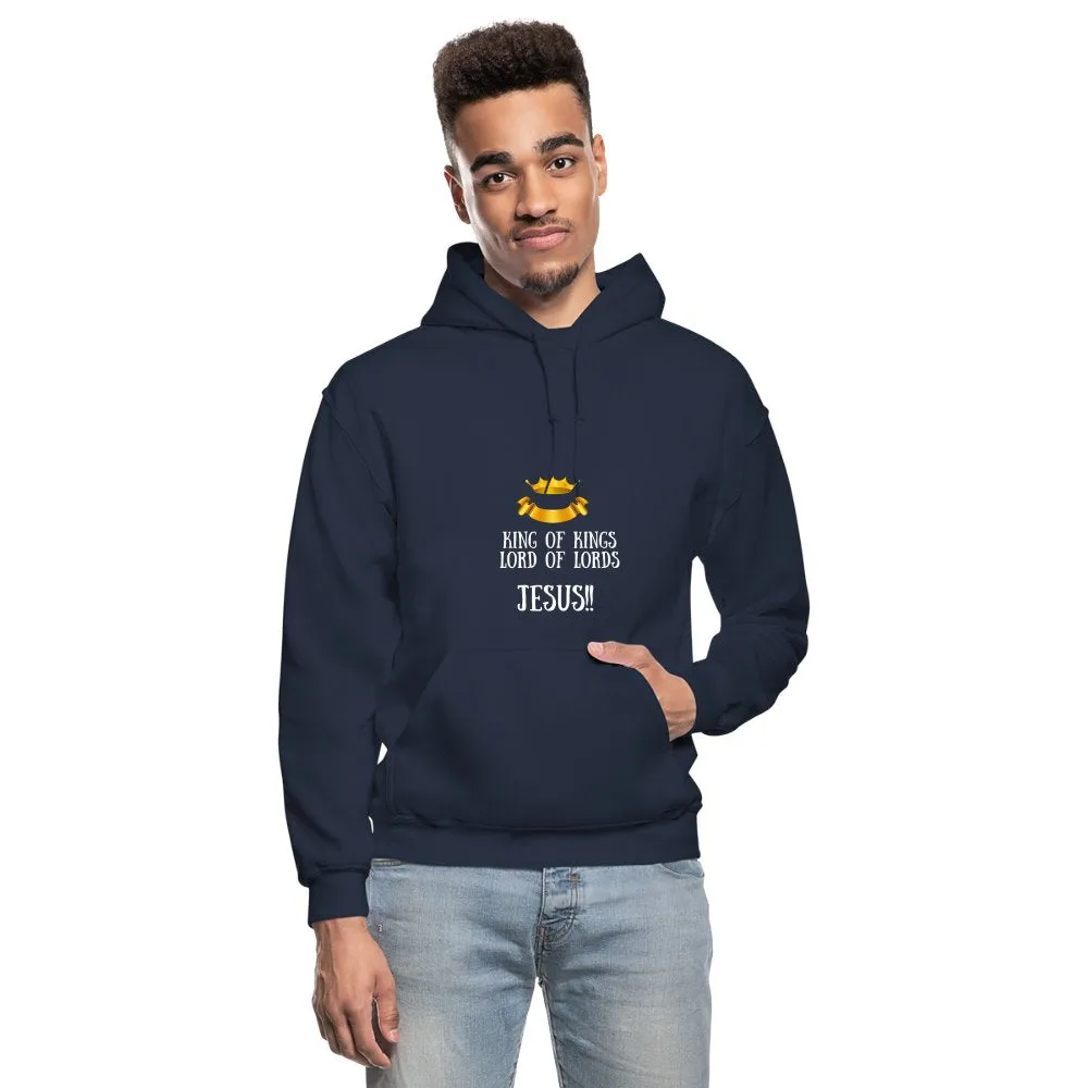 King of Kings, Unisex Adult Gildan Heavy Blend Hoodie