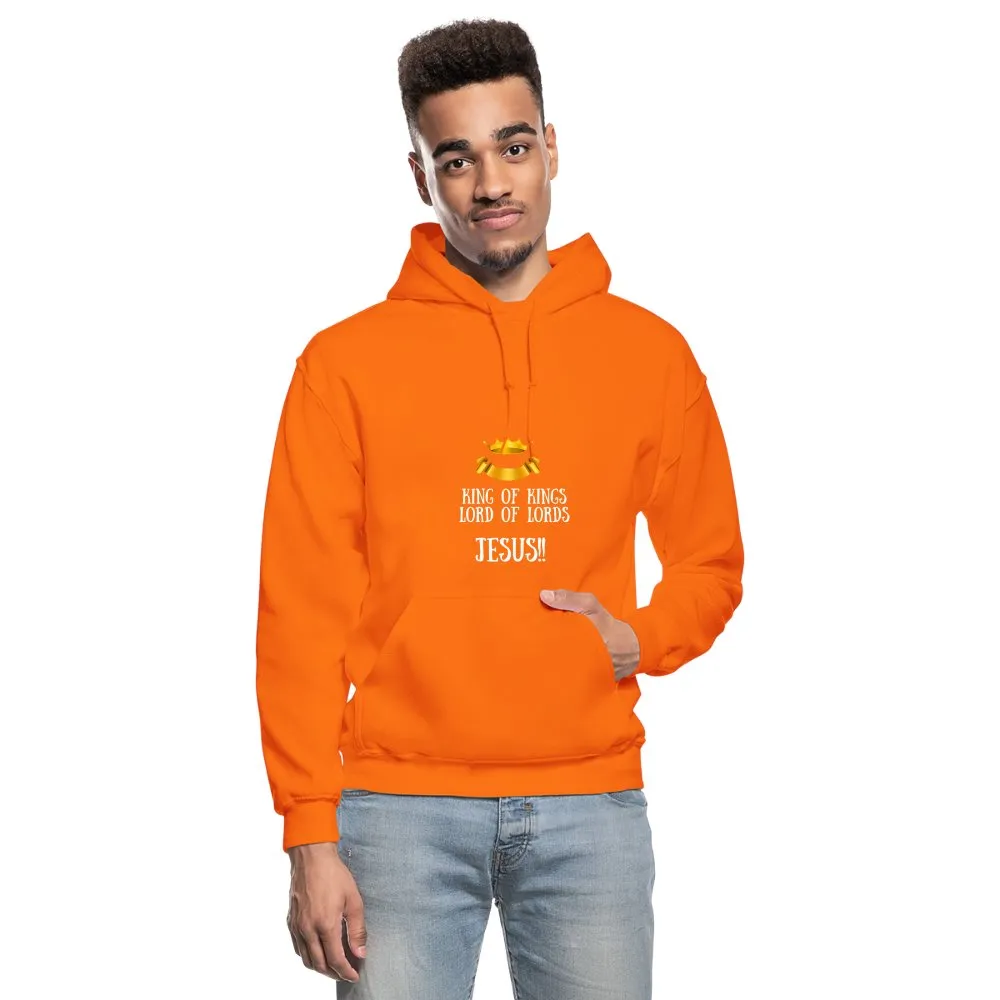 King of Kings, Unisex Adult Gildan Heavy Blend Hoodie
