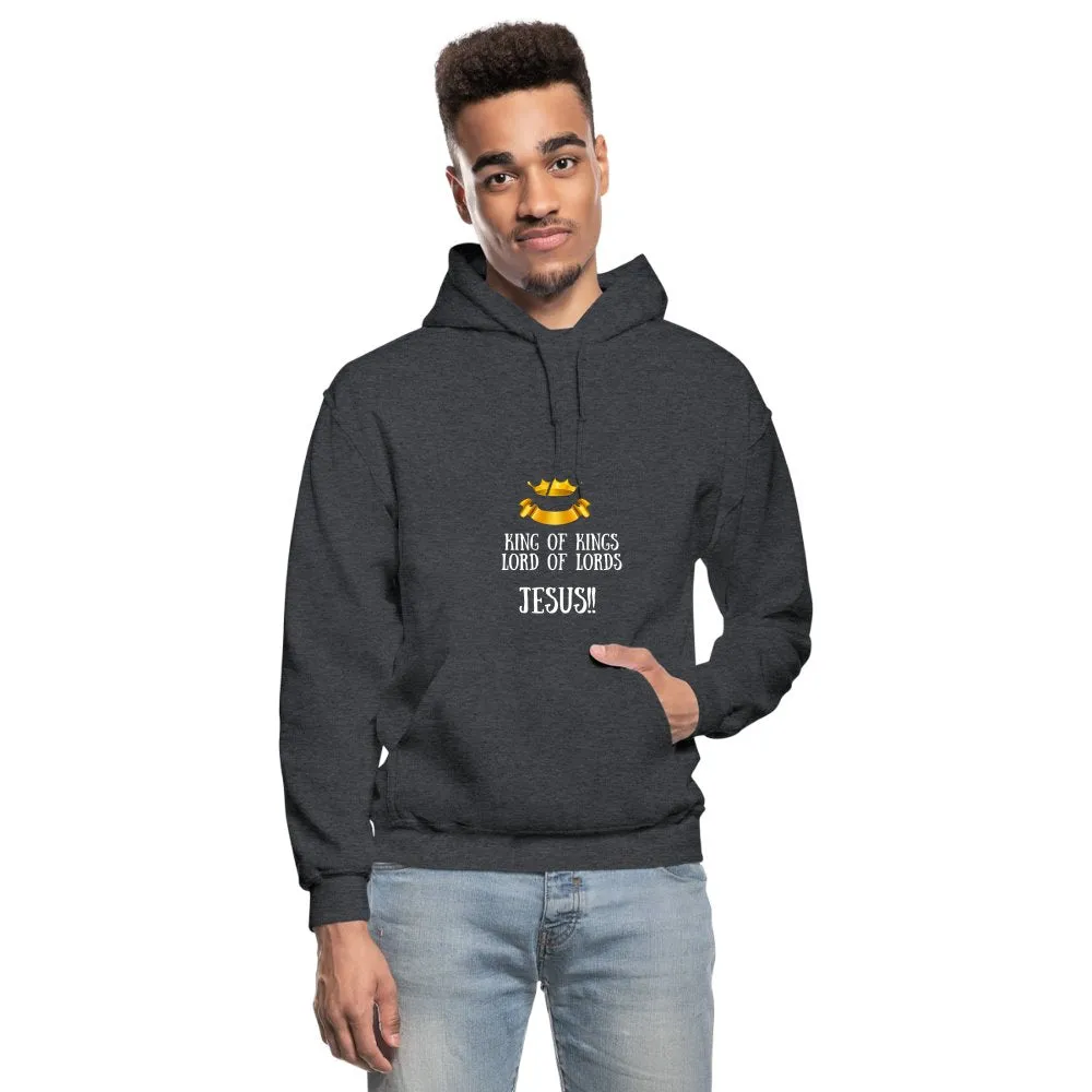 King of Kings, Unisex Adult Gildan Heavy Blend Hoodie