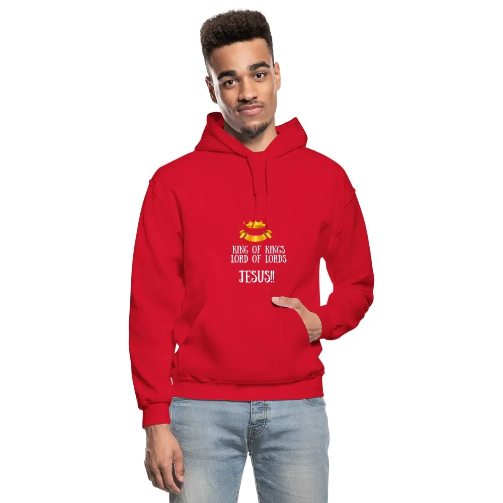 King of Kings, Unisex Adult Gildan Heavy Blend Hoodie