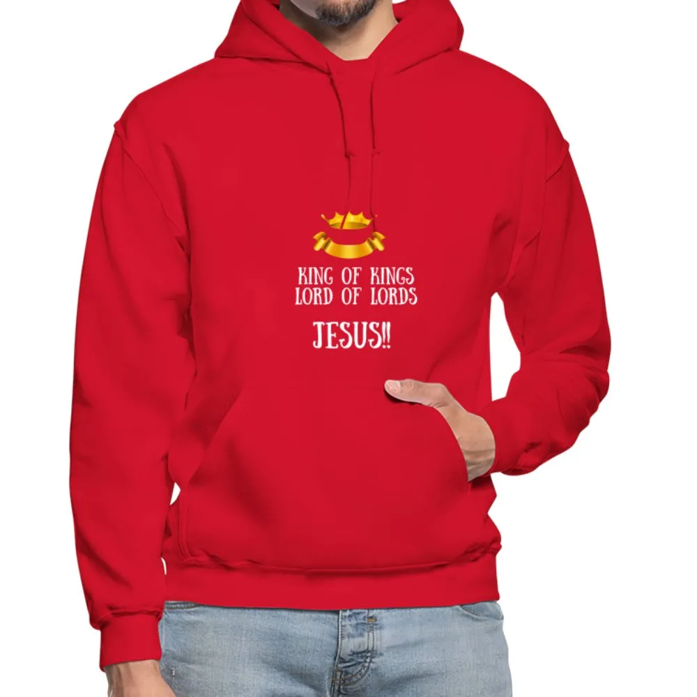 King of Kings, Unisex Adult Gildan Heavy Blend Hoodie