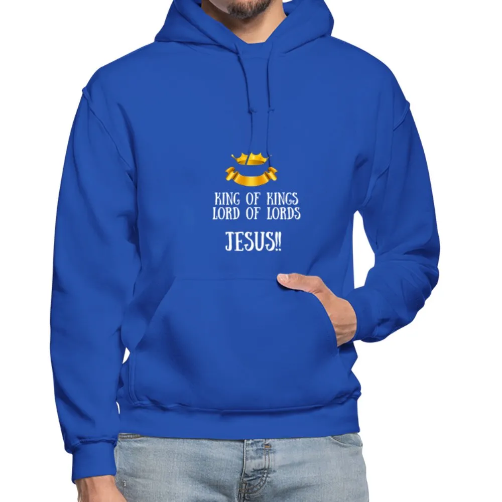 King of Kings, Unisex Adult Gildan Heavy Blend Hoodie