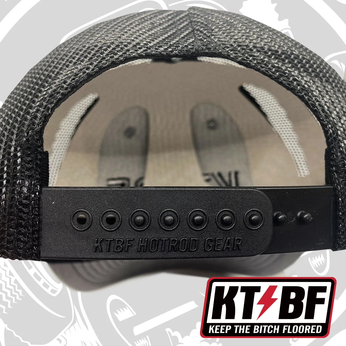 KTBF "Retro Rod" Series Snapbacks | Black, Blue, Red, & Gray