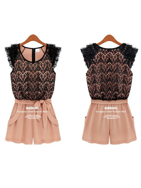 lace dream romper