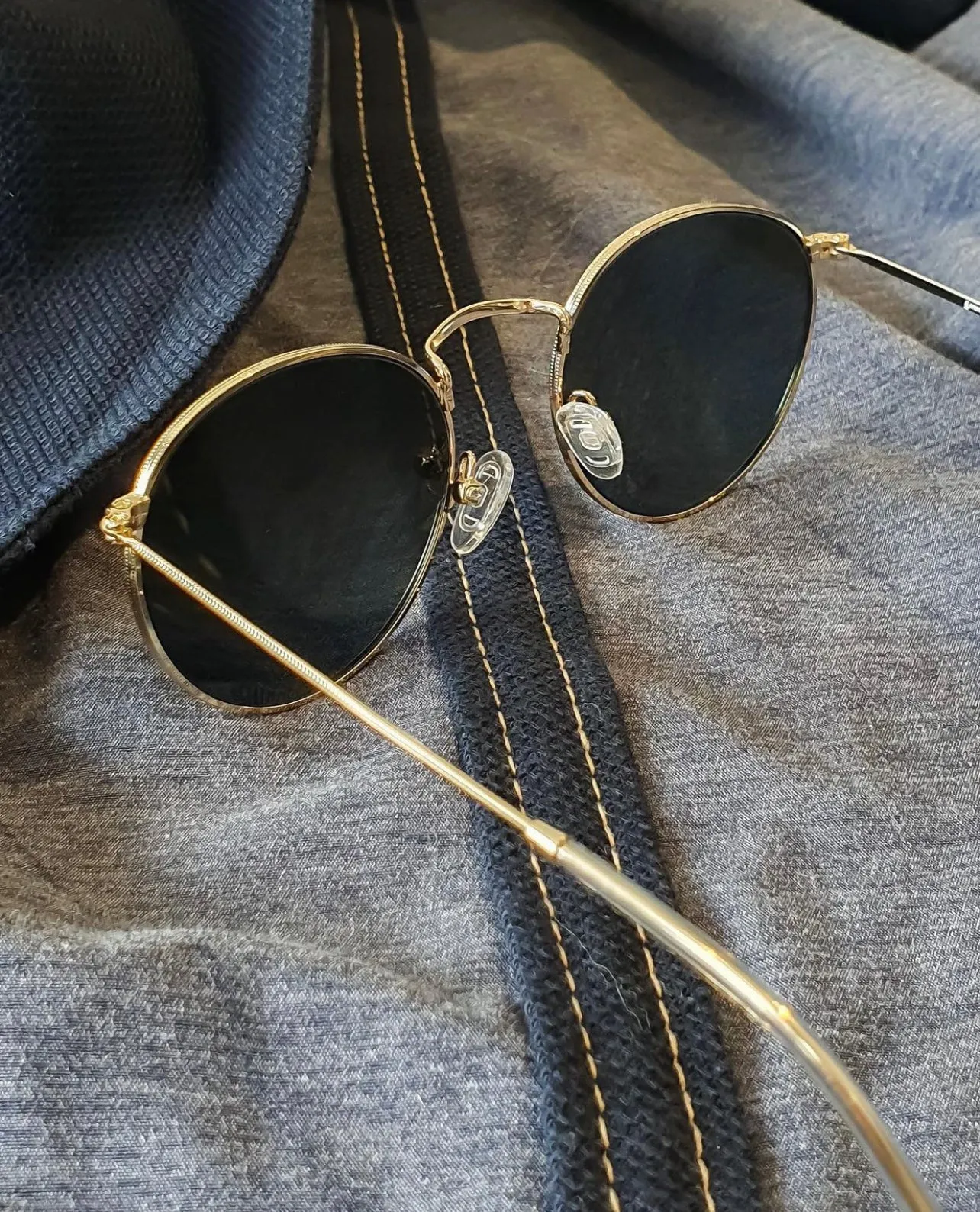 Lennon Gold Sunglasses