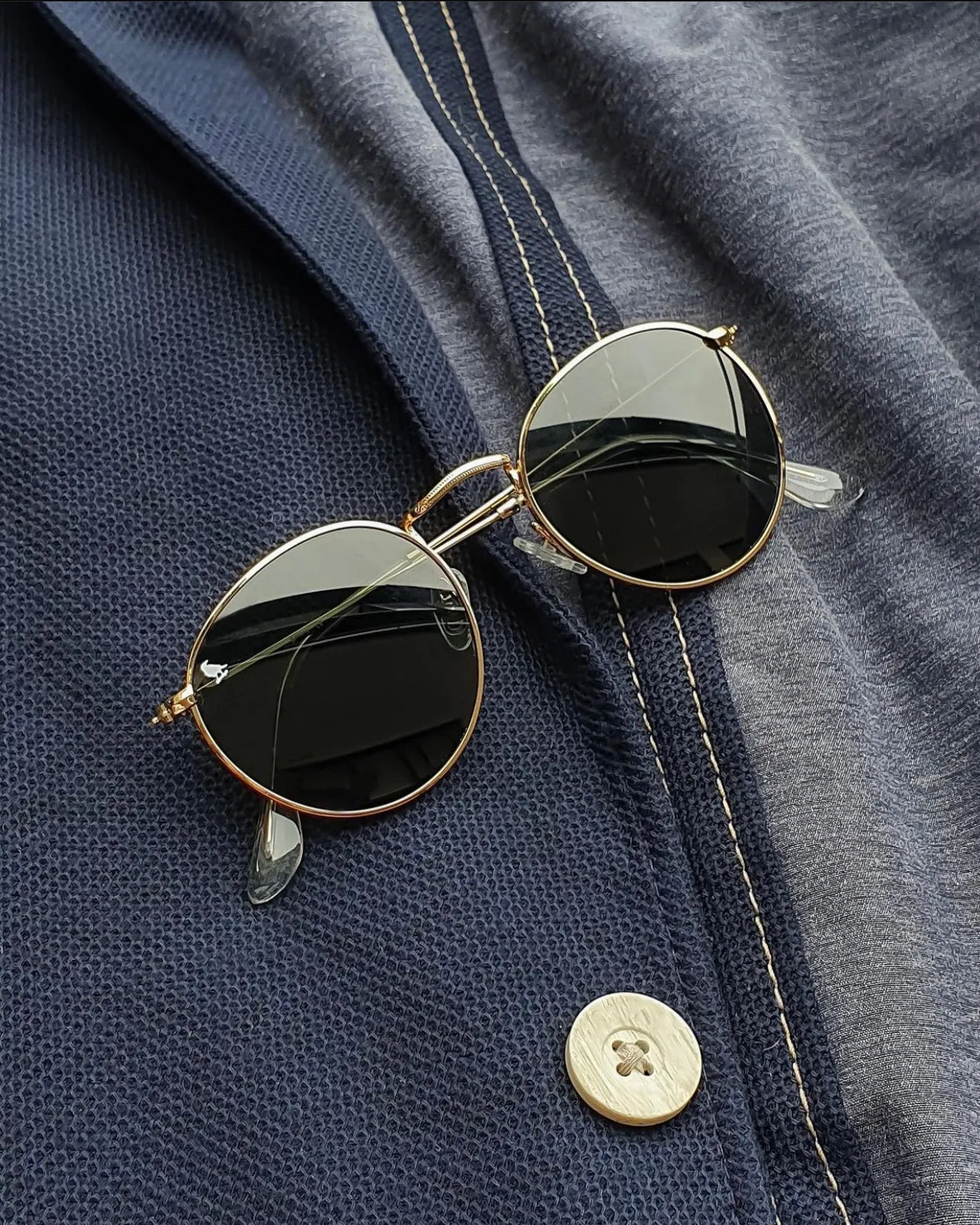 Lennon Gold Sunglasses