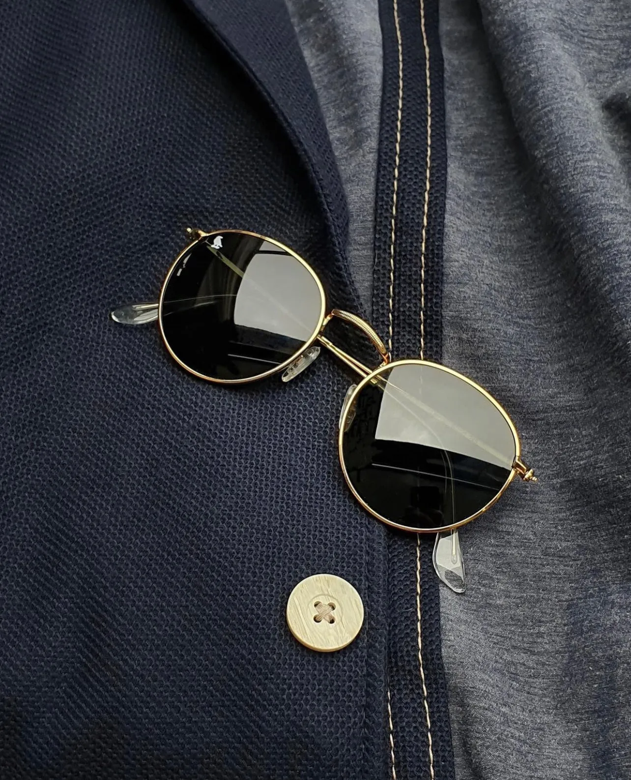 Lennon Gold Sunglasses