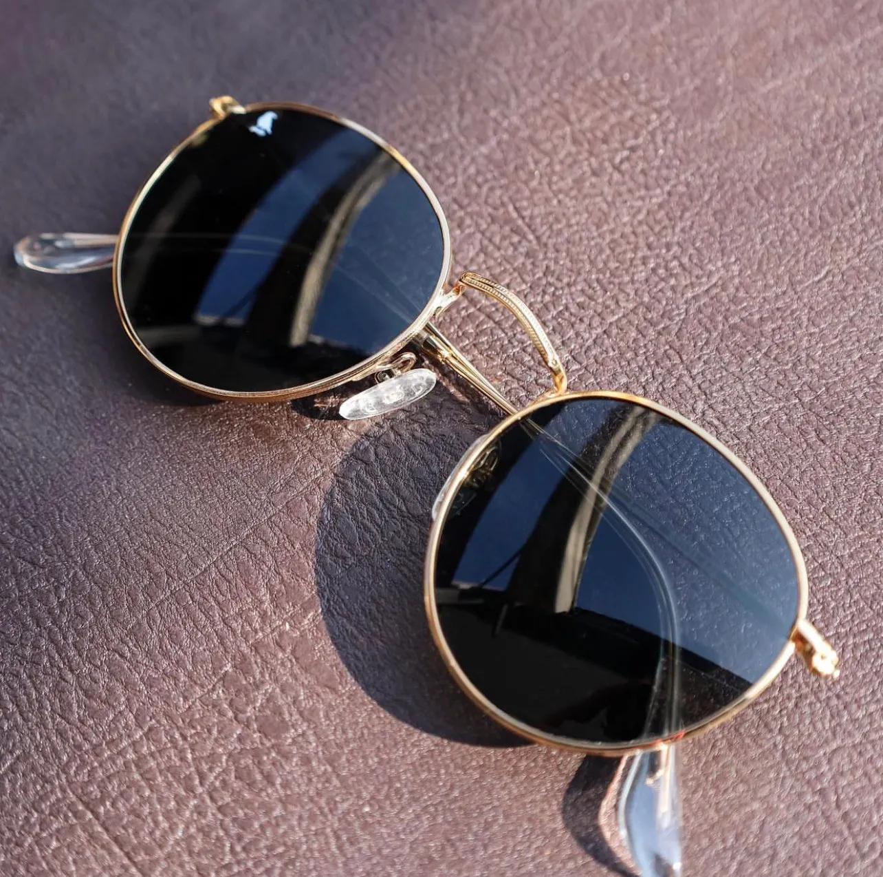 Lennon Gold Sunglasses