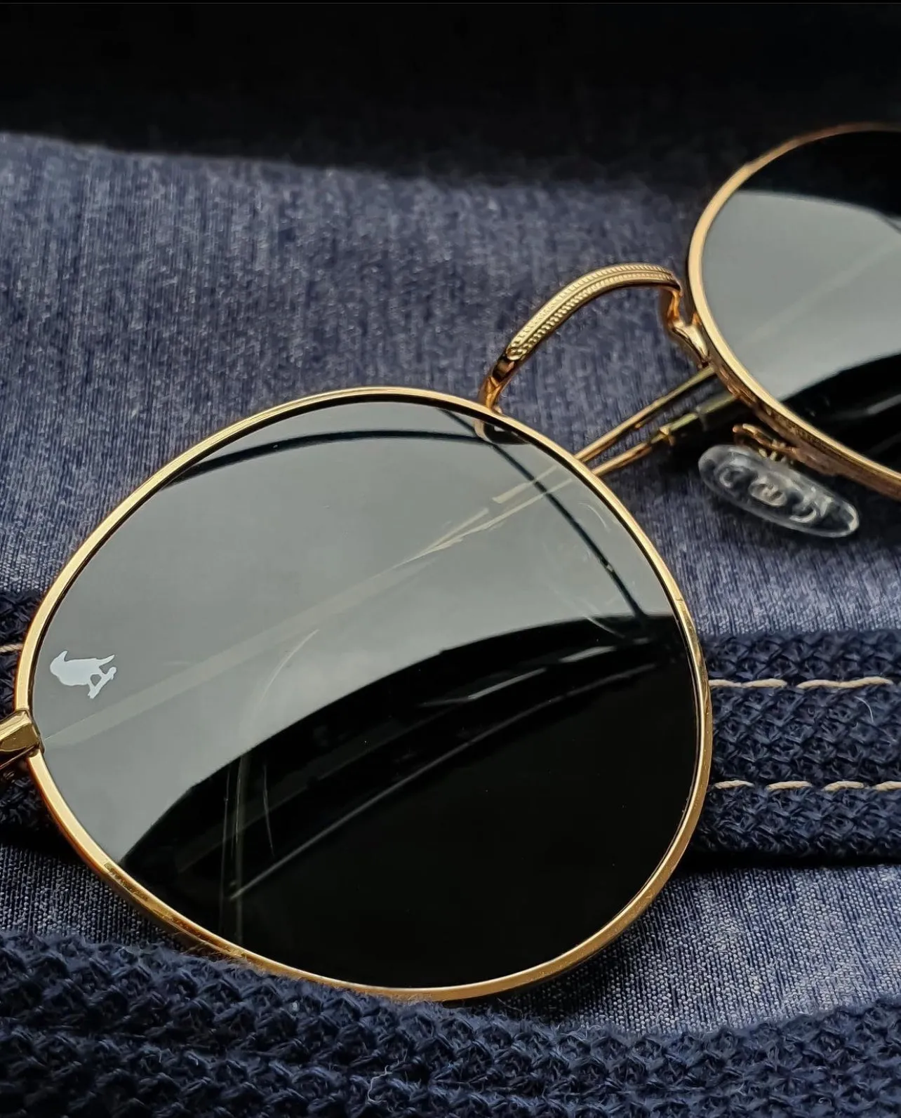 Lennon Gold Sunglasses