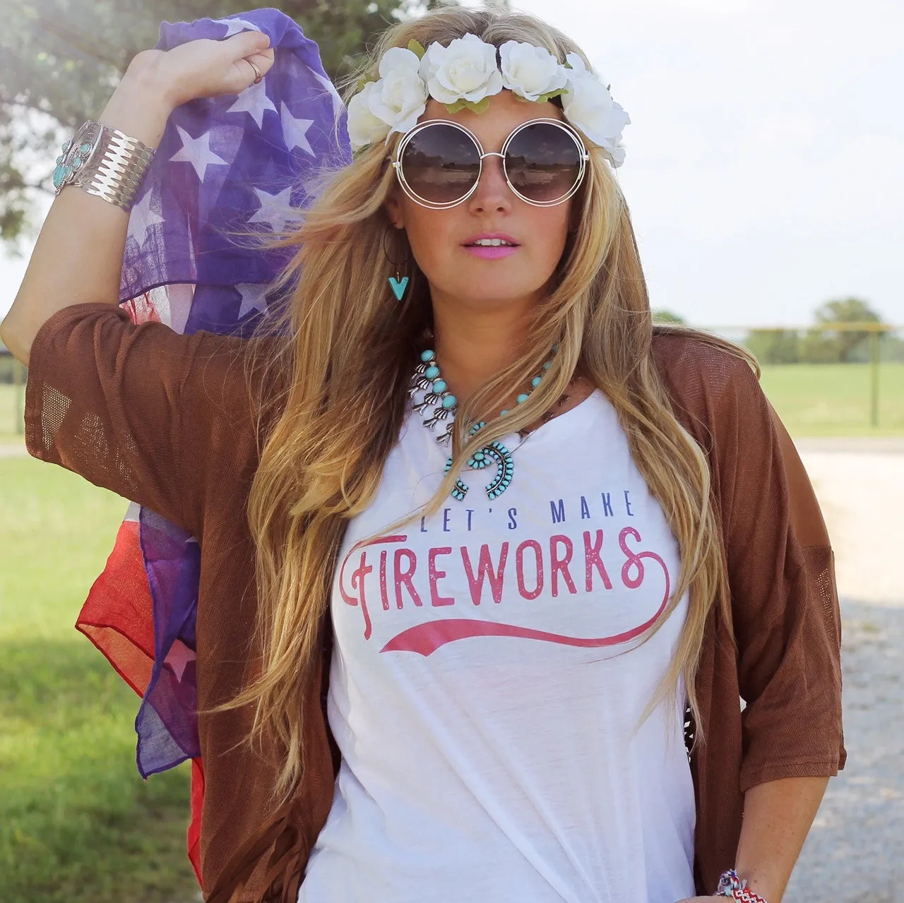 Let's Make Fireworks Tank by Ali Dee