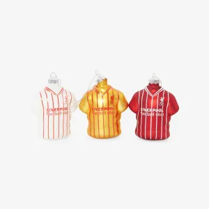 LFC 3 Pack Retro Shirt Christmas Tree Decorations