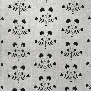 Lisbet Army on Oatmeal Fabric