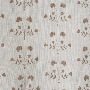 Lisbet Peony on Oyster Fabric