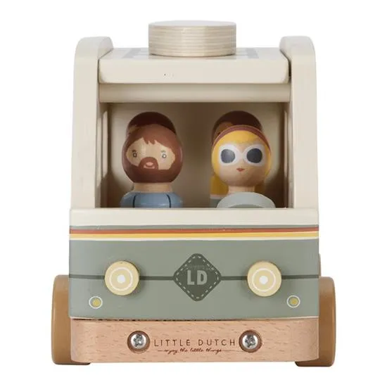Little Dutch Vintage Campervan Wooden Toy