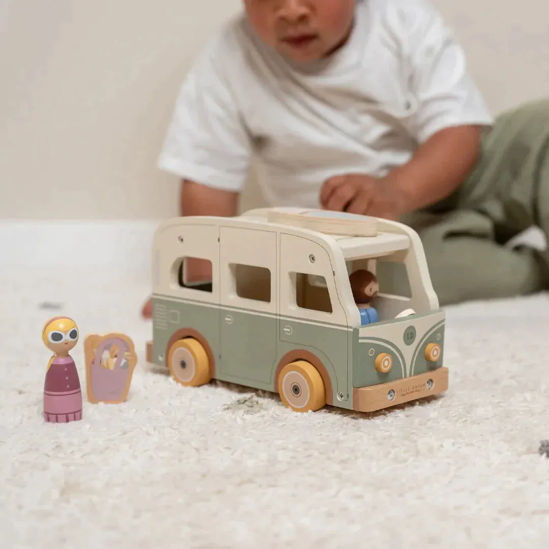 Little Dutch Vintage Campervan Wooden Toy