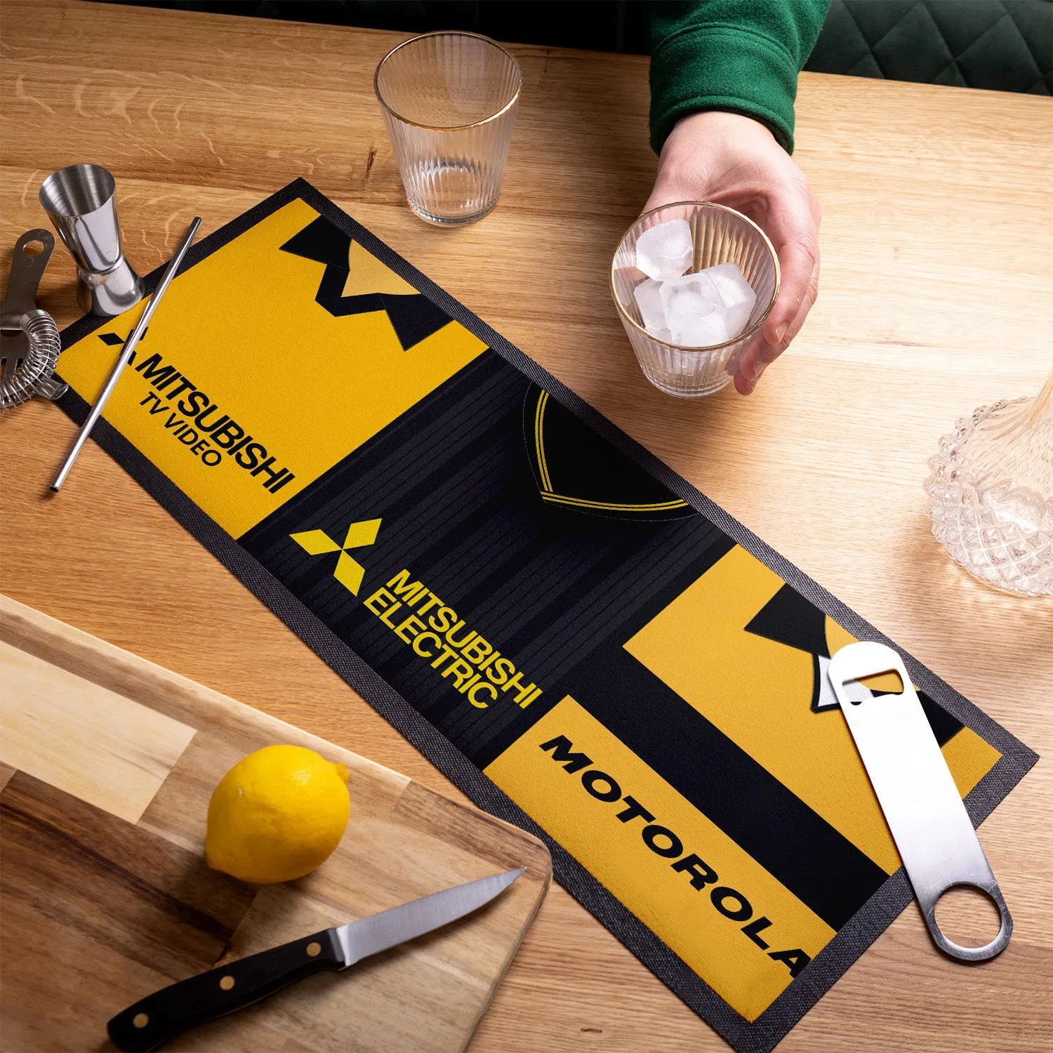 Livingston Retro Retro Football Shirts - Personalised Bar Runner