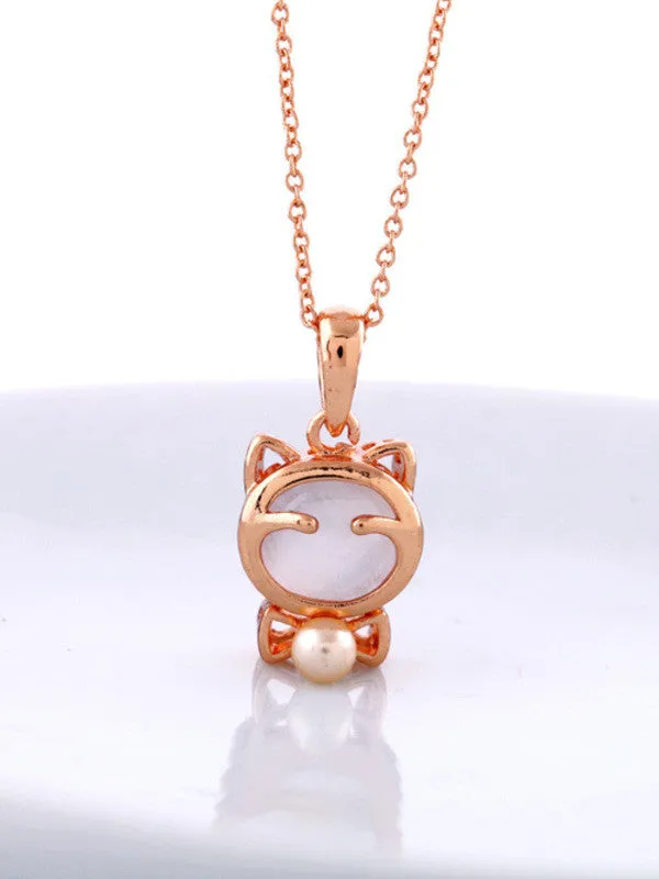 love kitten necklace