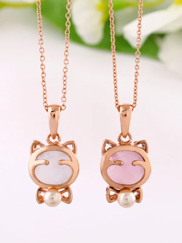love kitten necklace