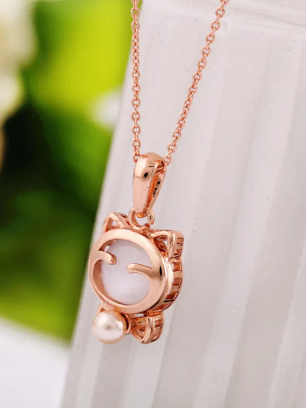 love kitten necklace
