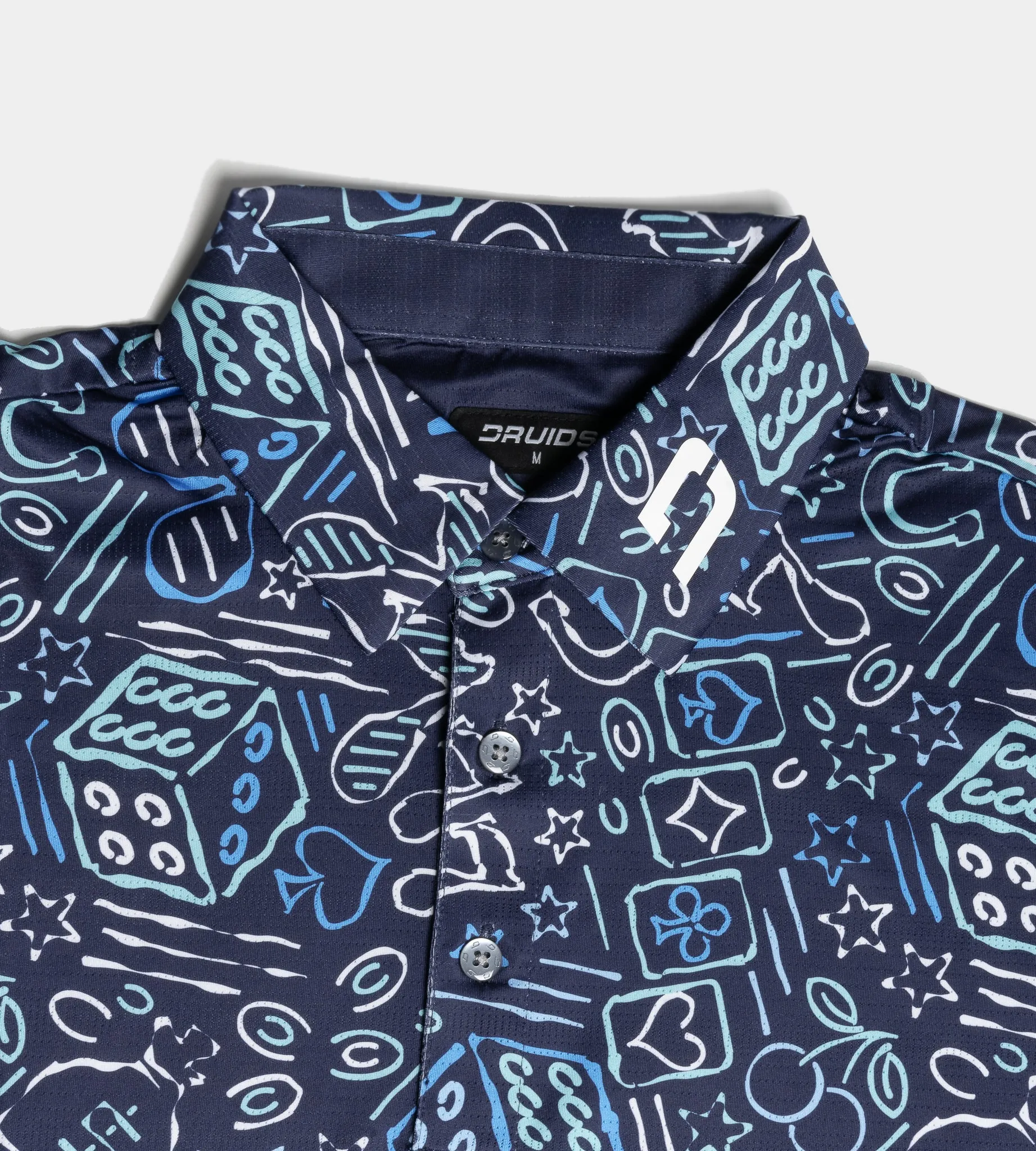 LUCKY 7 POLO - NAVY