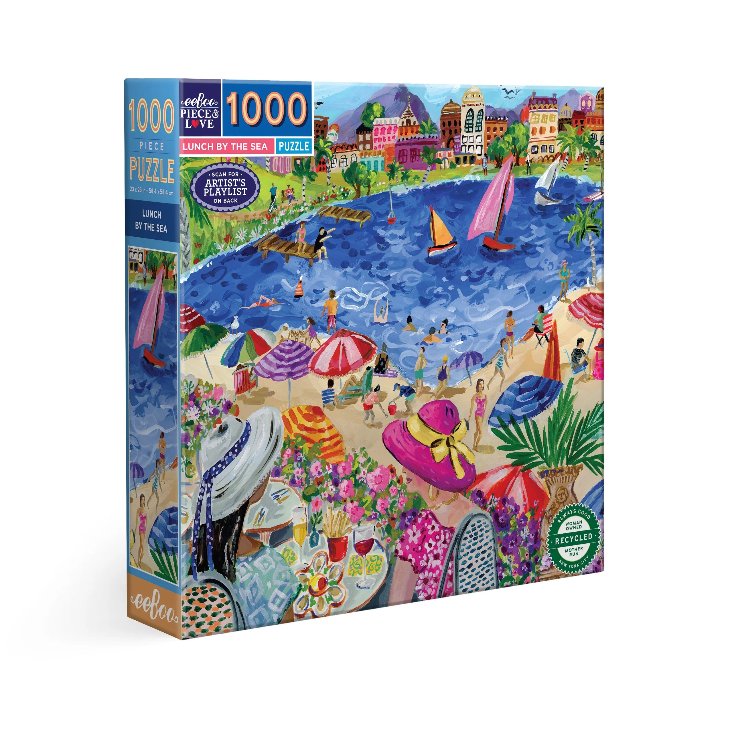Lunch by the Sea 1000 Sq Puzzle