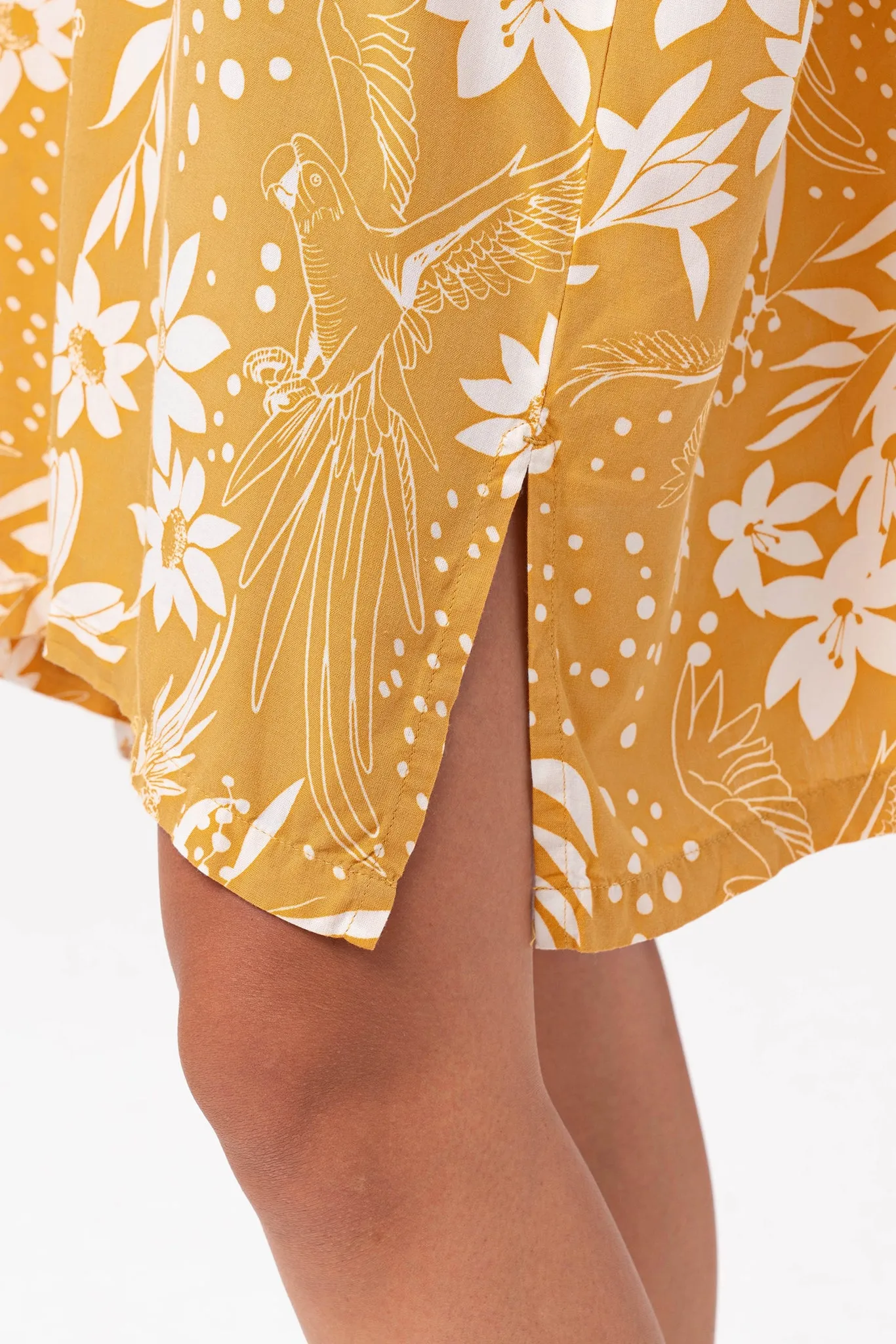 Lupita Midi Dress Yellow