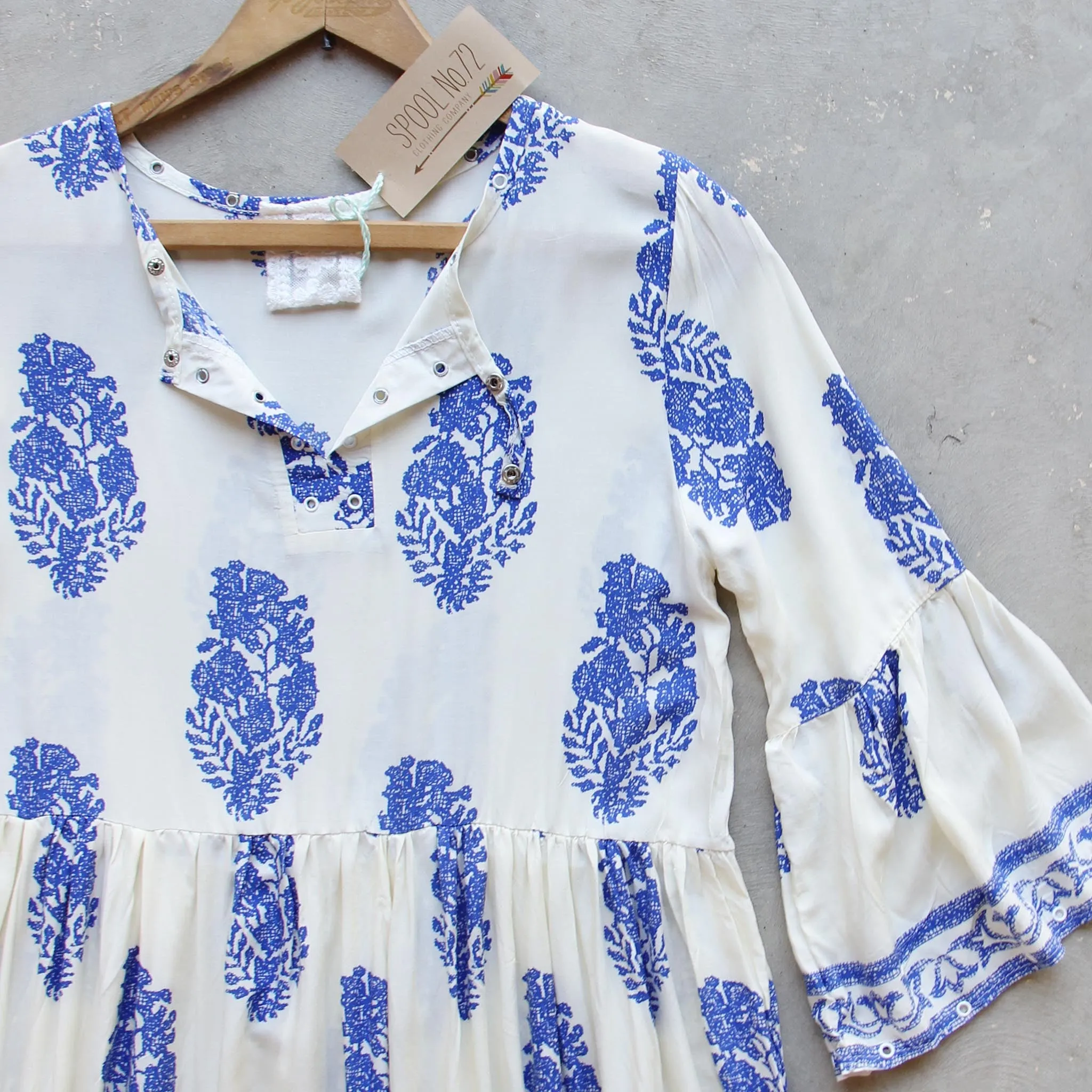 Maddy Block Print Dress