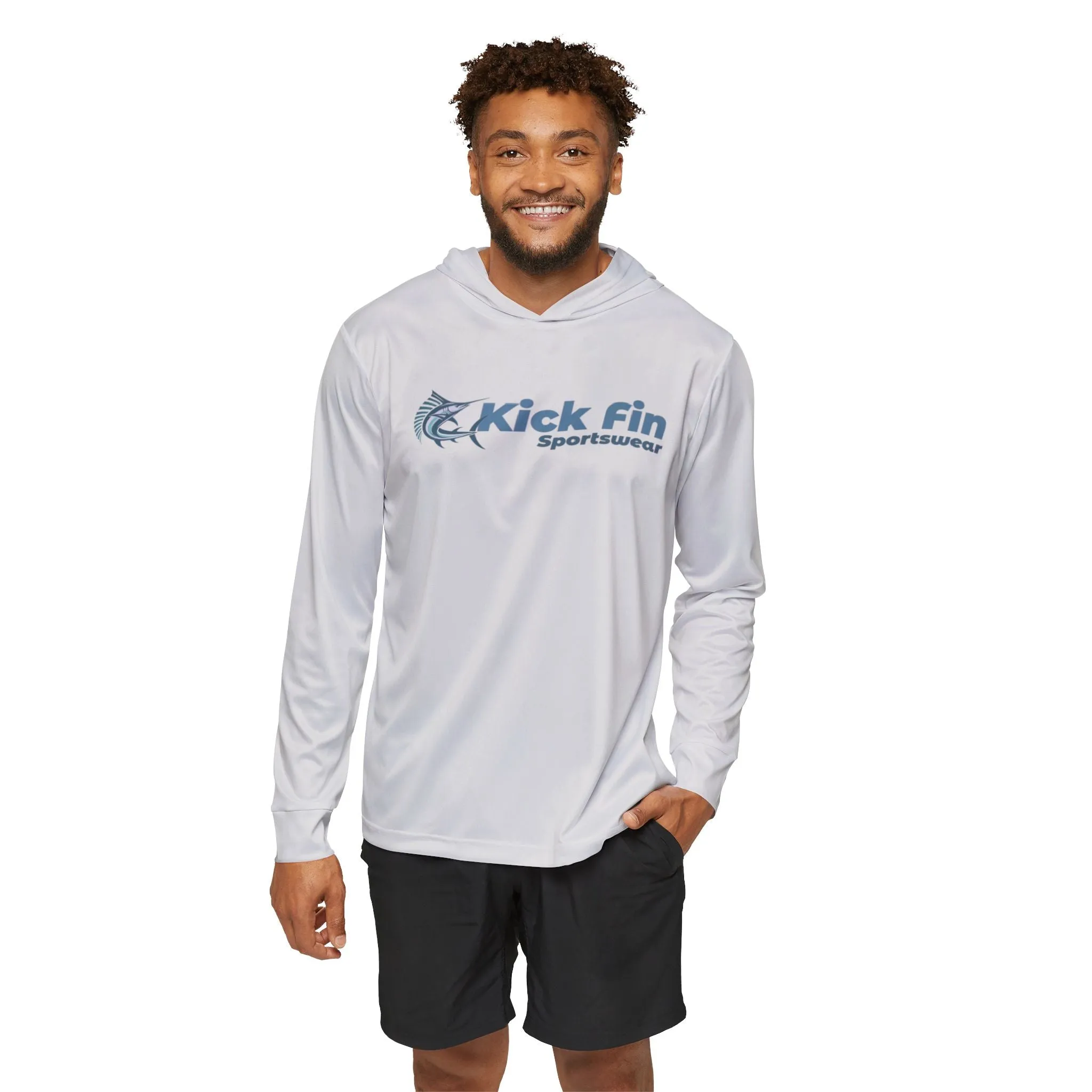 Marlin Splatter Hooked & Hooded Performance Fishing Hoodie